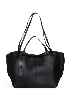 Mixed Doubles Läder Tote Bag