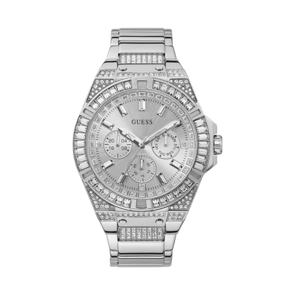 Guess Men's Gray Quartz Analog Stainless Steel Watch