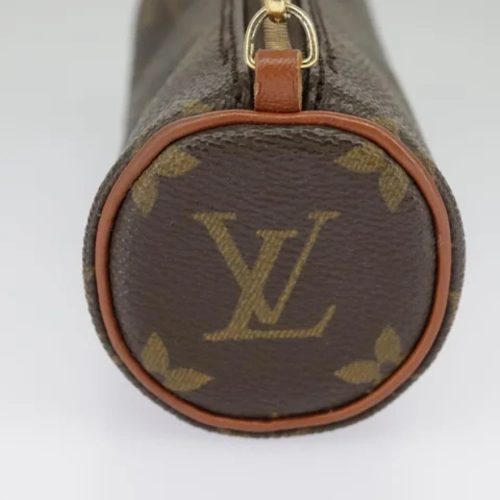 Louis Vuitton Vintage Pre-owned Canvas pouches Brown Dames