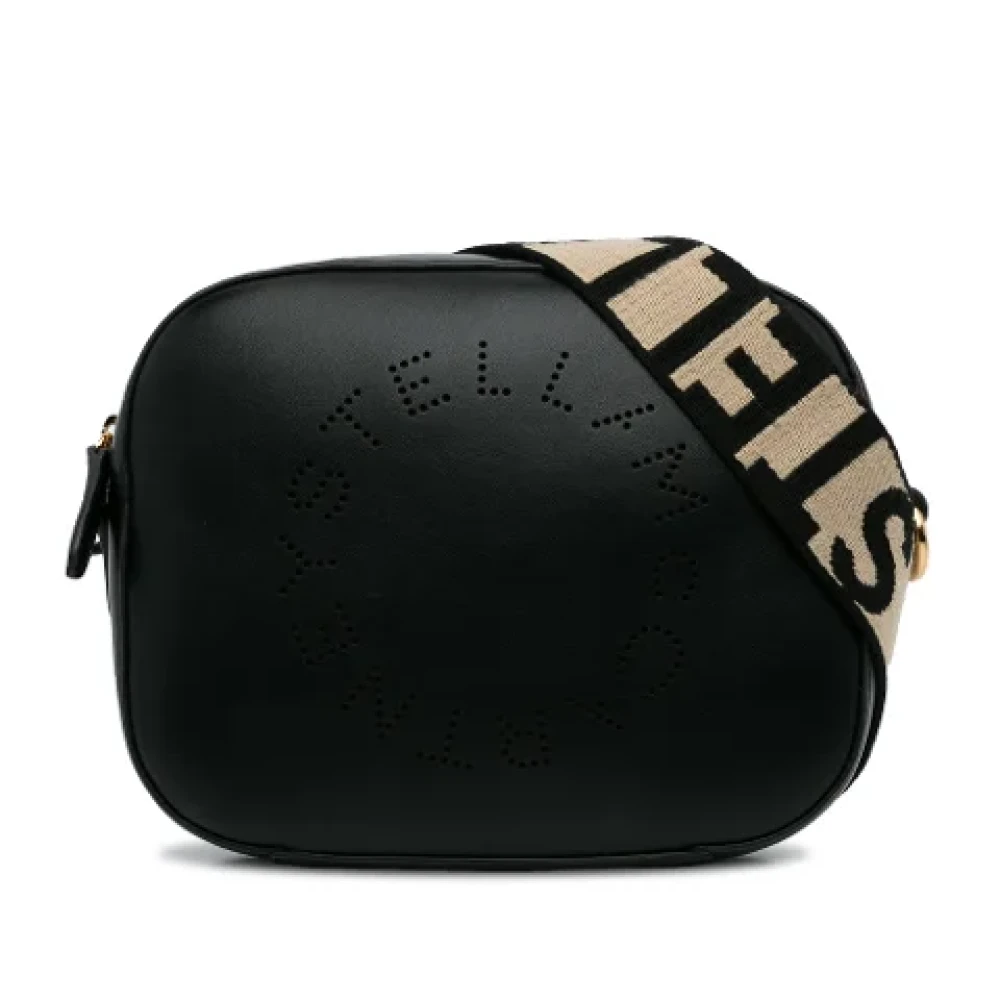Stella McCartney Pre-owned Canvas shoulder-bags Black Dames