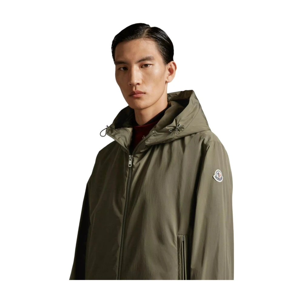 Moncler Groene Traversier Hoodie Jas Green Heren