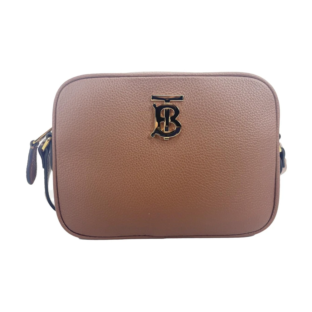 Burberry Stijlvolle Kleine Crossbody Cameratas Brown Dames