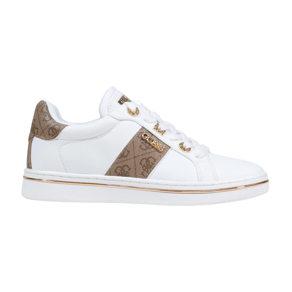 Guess Stew Sneaker Dames Schoenen Wit