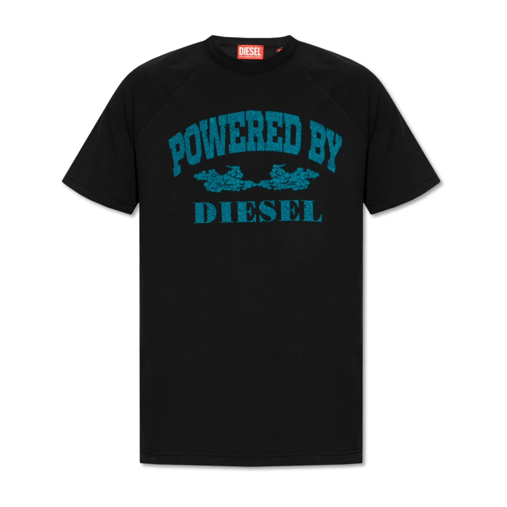 Diesel ‘T-Rust’ T-shirt Black, Herr