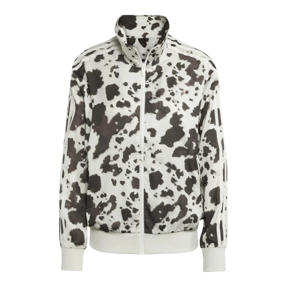 Adidas Women's Multicolor Training Jackets, M, Western Satin Track Top