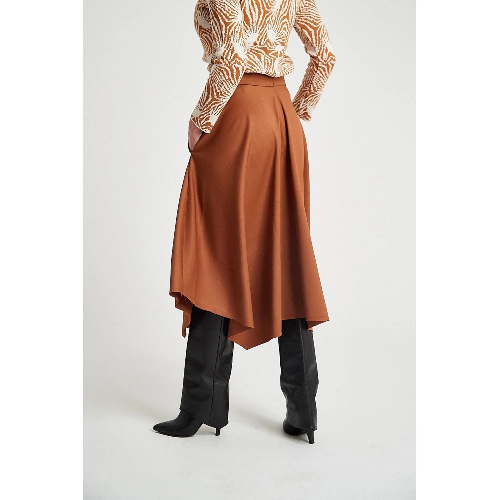 Nine In The Morning Amelia Stijl Rok Brown Dames