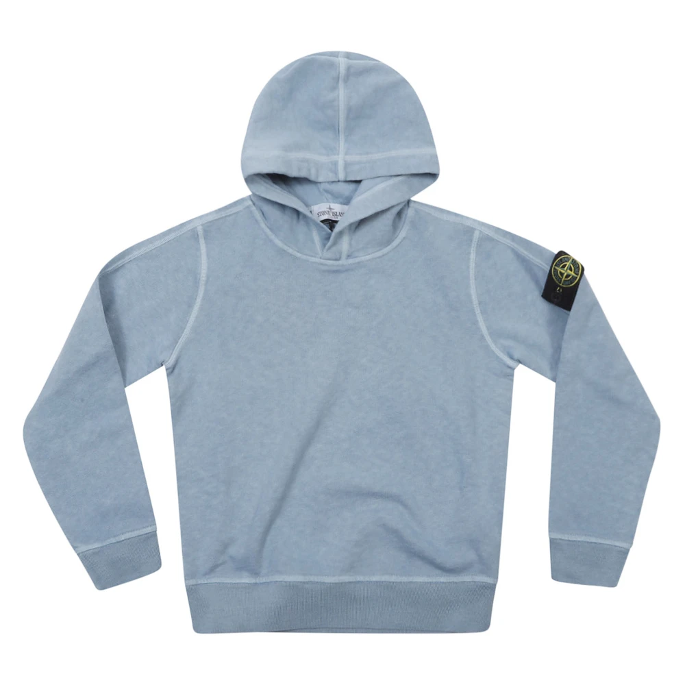 Stone Island Boys Blue Kids Sweatshirts, 10 Y, Jumpers