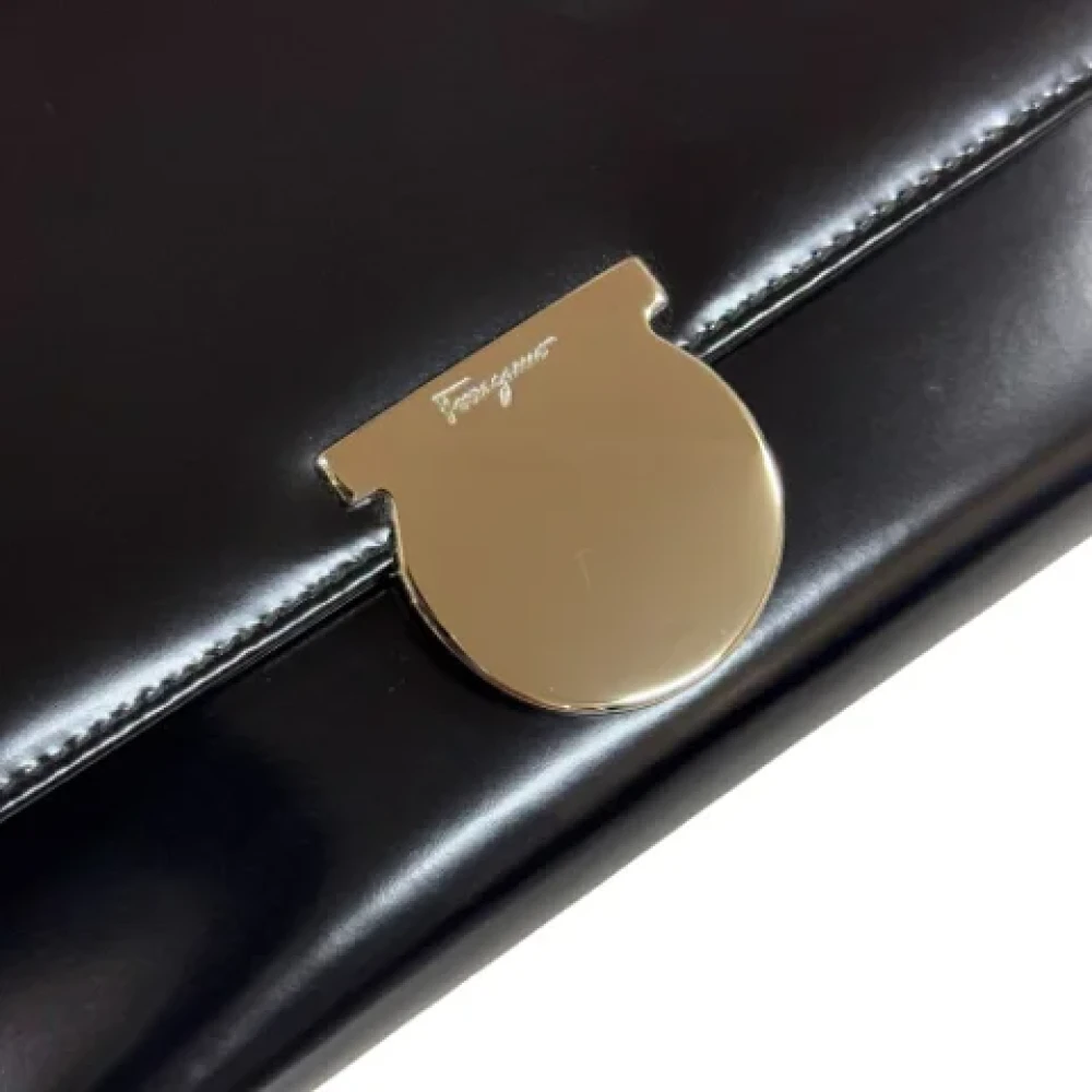 Salvatore Ferragamo Pre-owned Leather wallets Black Dames