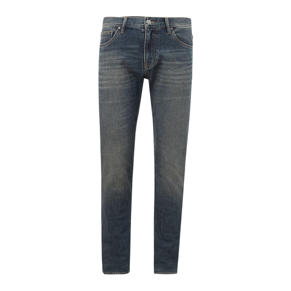 Armani Exchange Slim-fit Stretch Katoen Jeans Gray Heren