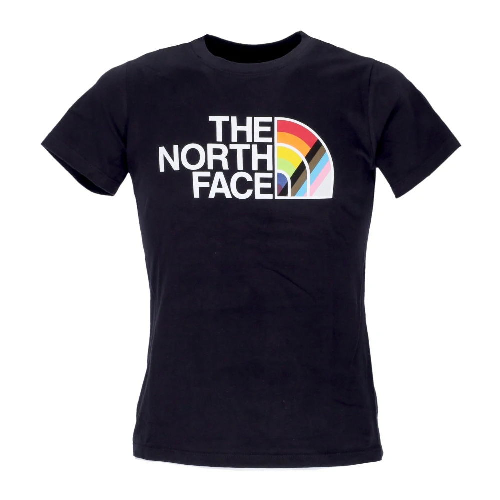 The North Face Regenboog Trots Tee Zwart T-Shirt Black Dames