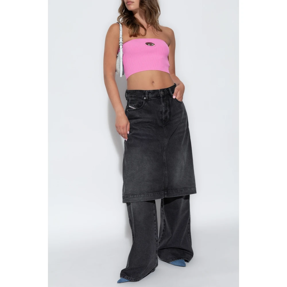 Diesel Top `M-Clarksvillex` Pink Dames