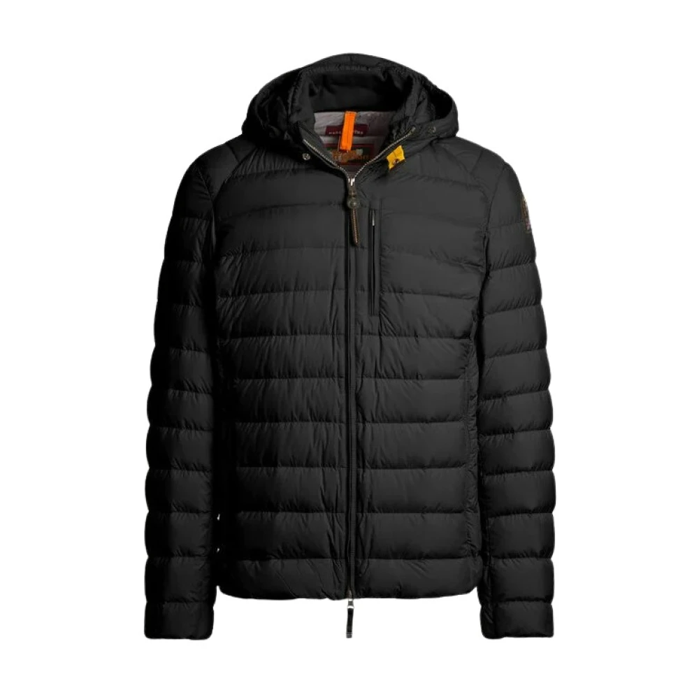 Parajumpers Men's Black Last Minute Hooded Down Jacket