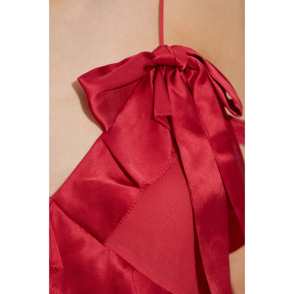 Loveshackfancy Jurk Rialto Red Dames