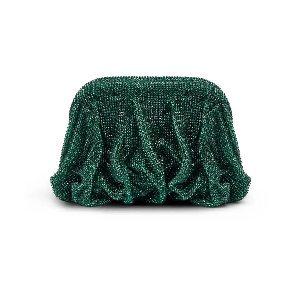 Benedetta Bruzziches Sparkling Venus La Petite Clutch Groen Green Dames