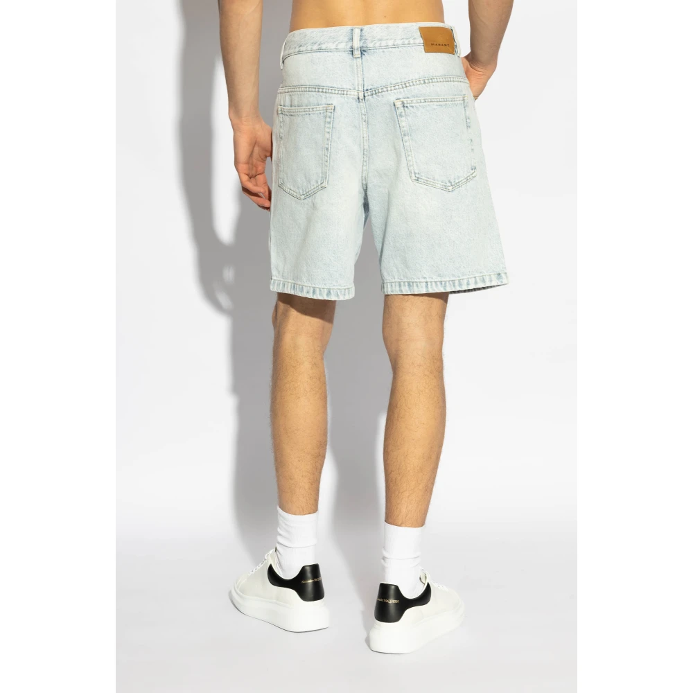 Isabel marant Denim shorts Jeffry Blue Heren