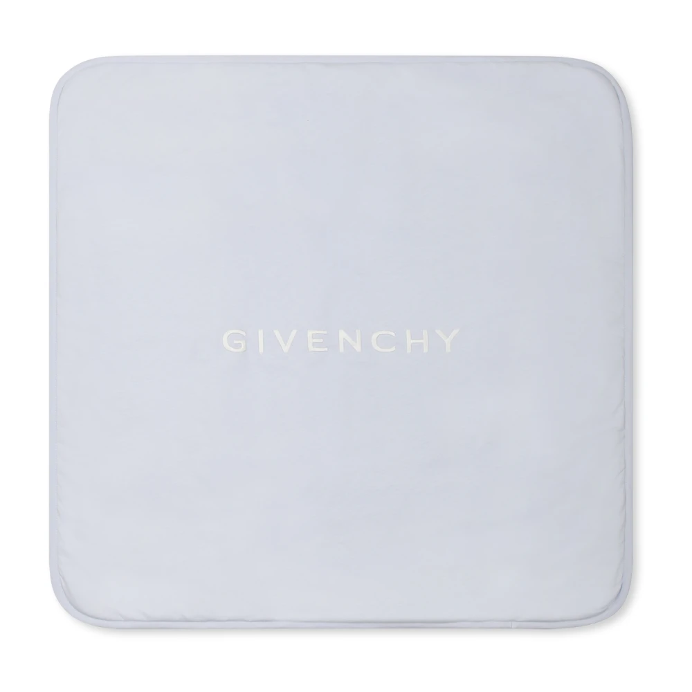 Givenchy Lichtblauwe Deken 4G Motief Blue Unisex