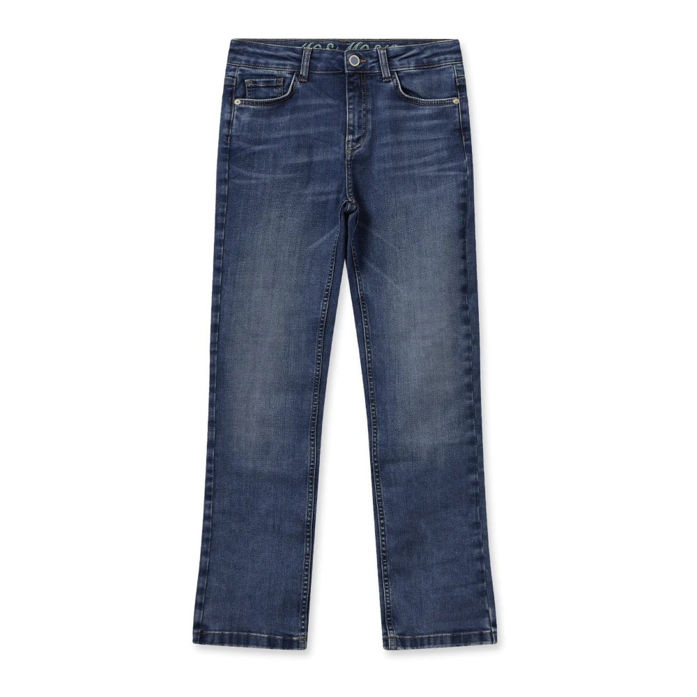 Mos Mosh Blue Jeans Mmashley Imera Model - Female - Straight Fit Jeans - W29 - Jeans