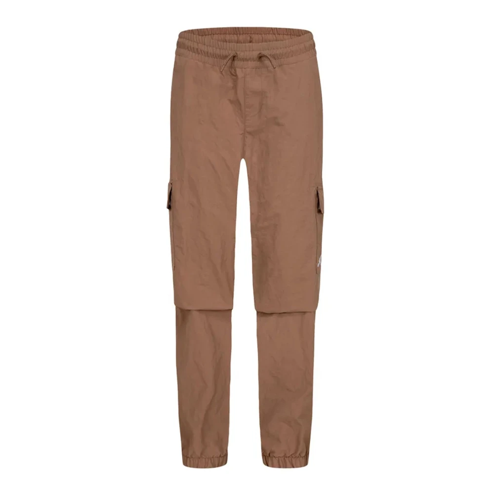 Nike Flätad Nylon Cargo Jogger Byxor Brown, Pojke