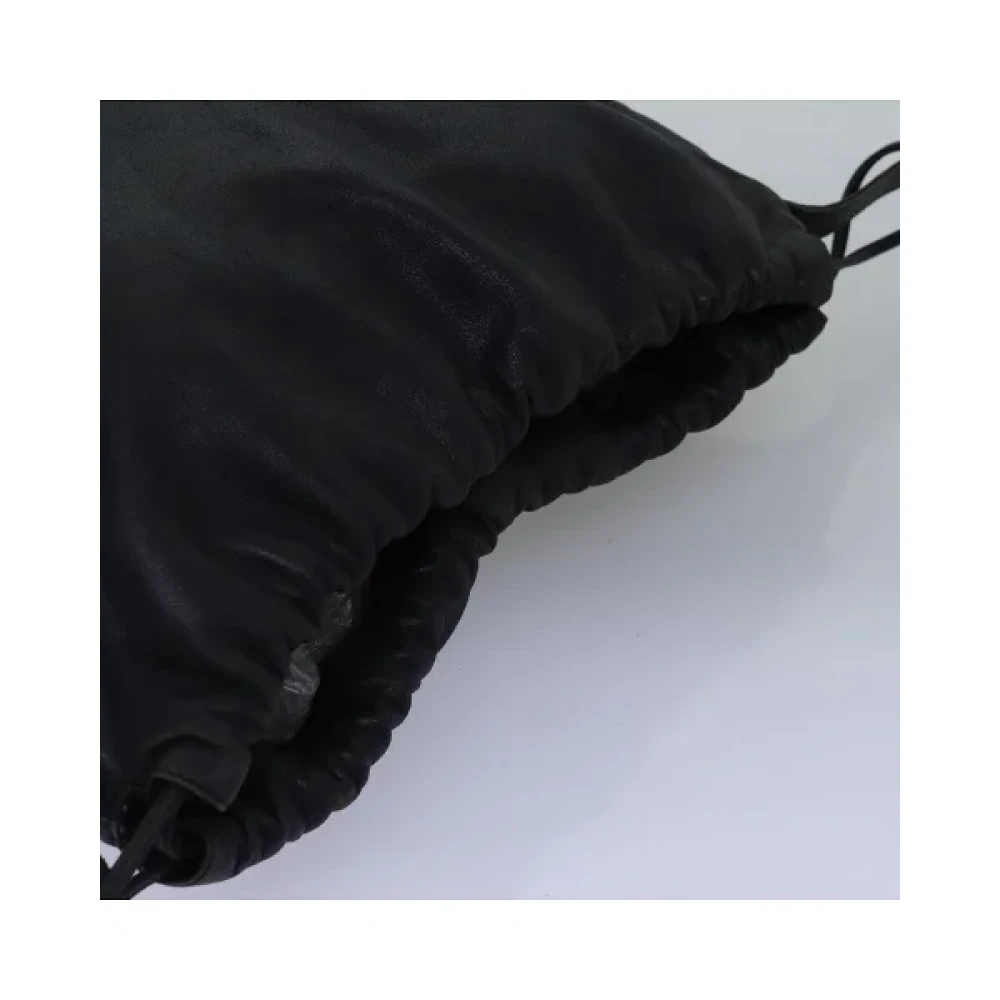 Loewe Pre-owned Leather shoulder-bags Black Dames