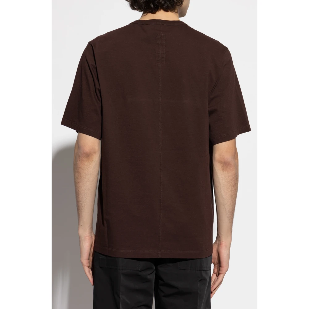 Rick Owens Brad T-Shirt Brown Heren