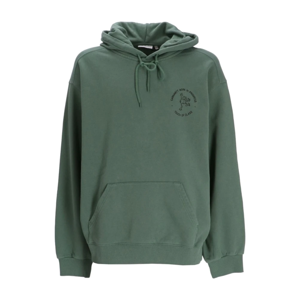 Carhartt WIP Groene Grafische Print Hoodie Green Heren