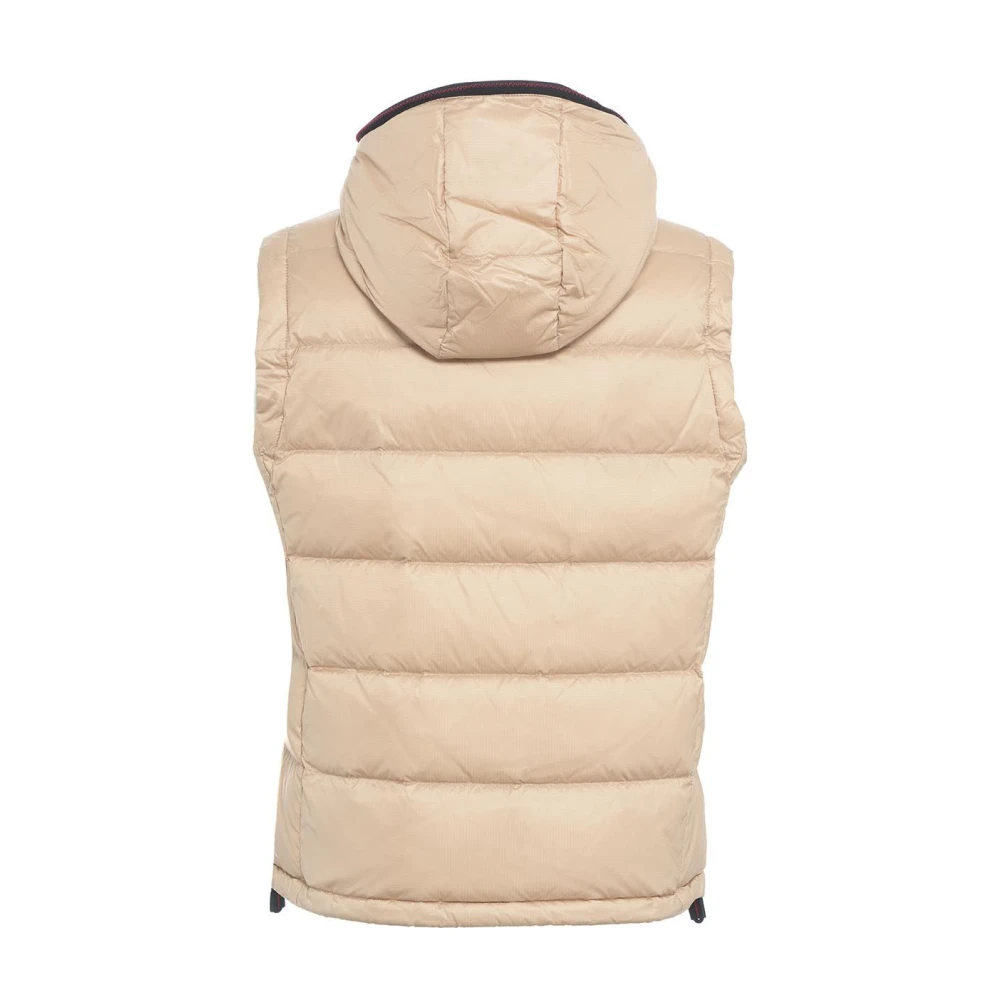 Peuterey Beige Ripstop Donsvest Aw24 Beige Heren