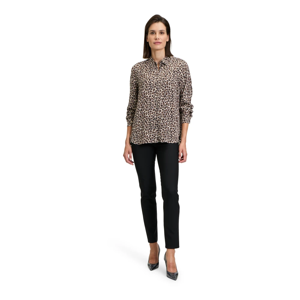Betty Barclay Gestreepte Blouse met Kraag Multicolor Dames