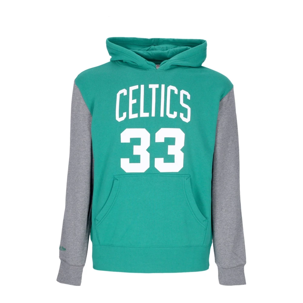 Mitchell & Ness Larry Bird NBA Mode Hoodie Green Heren