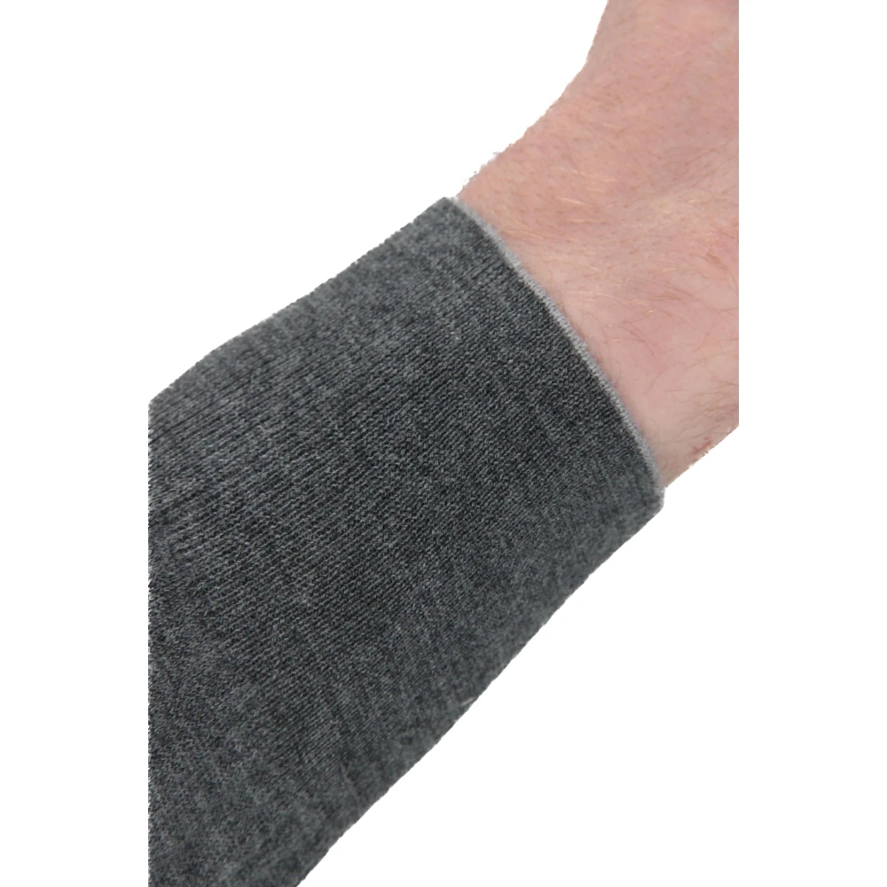 BRUNELLO CUCINELLI Kasjmierwollen Trui Grijs Gray Heren