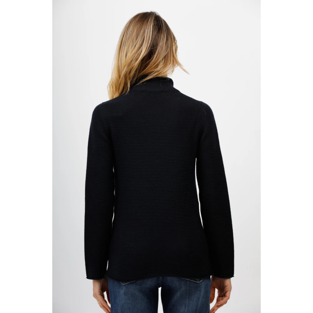 Gran Sasso Linksteek Trui Blue Dames