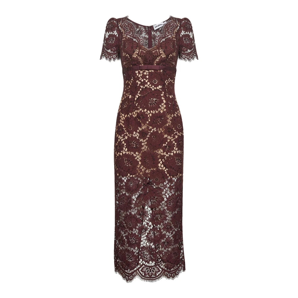 Dresses > Day Dresses > Midi Dresses - - Self Portrait - Modalova