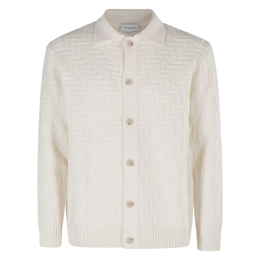 Knitwear > Cardigans - - Paolo Pecora - Modalova