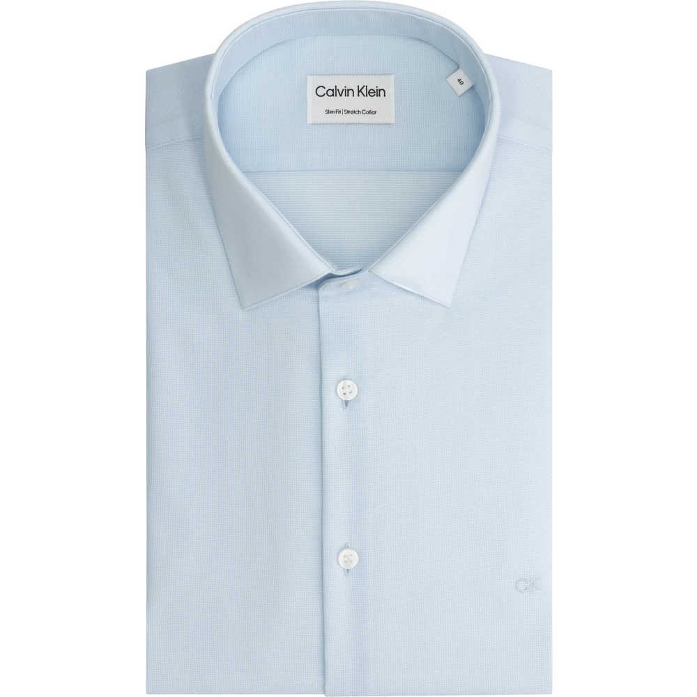 Calvin Klein Men's Blue Formal Shirts, 4XL, Formal Shirt