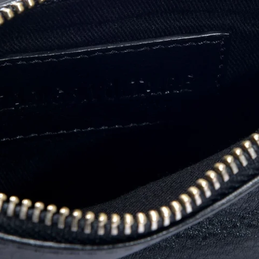 Zadig & Voltaire Leren schoudertas Black Dames
