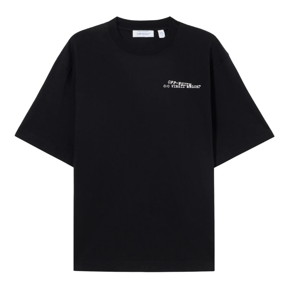 Off White Men's Black T-Shirts, Xl, Type Arrow Skate T-Shirt