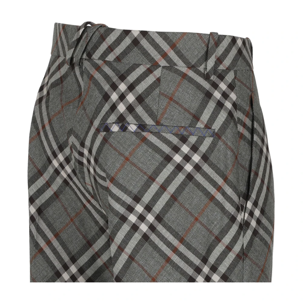 Burberry Stijlvolle Broeken voor Mannen Gray Dames