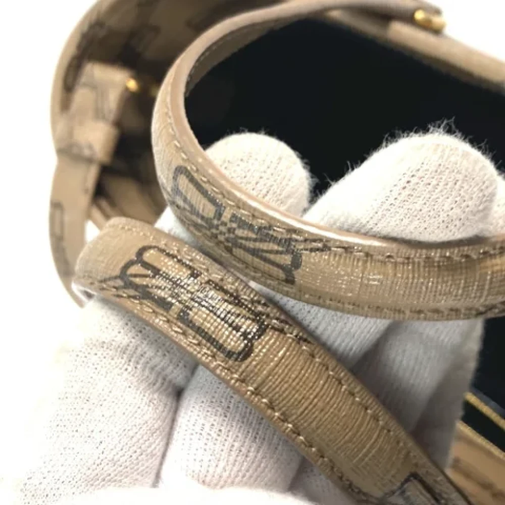 Balenciaga Vintage Pre-owned Leather balenciaga-bags Beige Dames