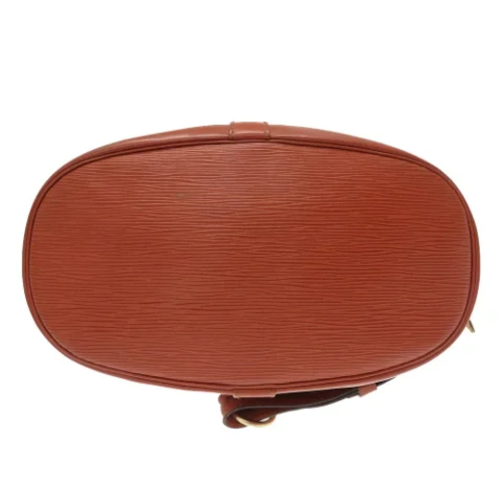 Louis Vuitton Vintage Pre-owned Leather backpacks Brown Dames