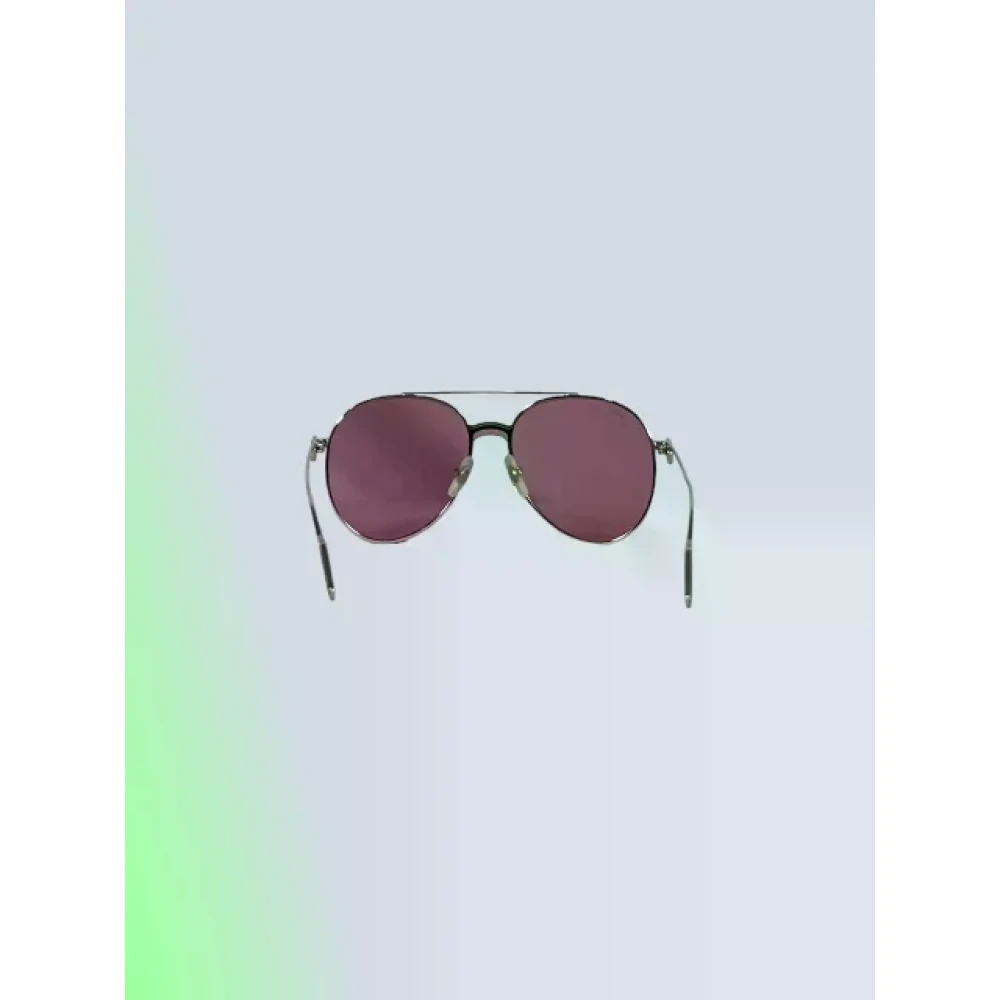 Cartier Vintage Pre-owned Metal sunglasses Red Dames