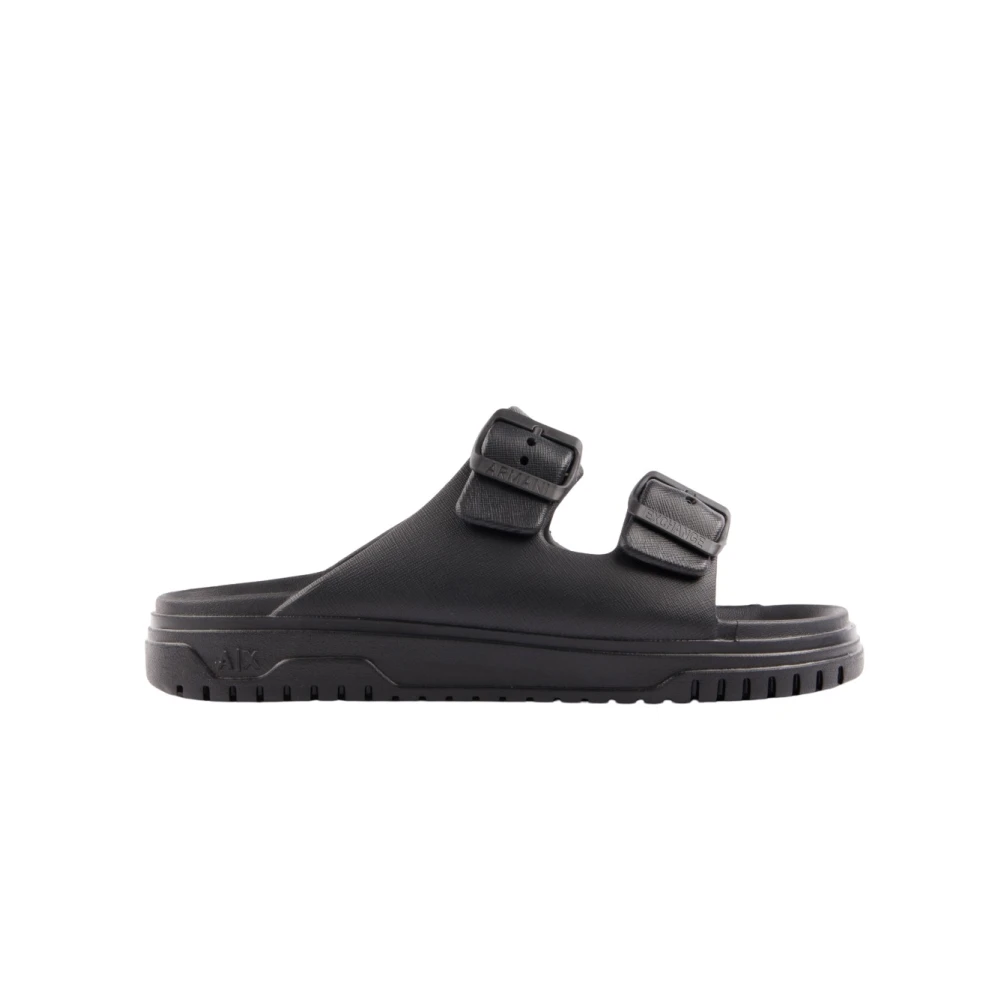 Armani Exchange Herren Schwarz Schuhe, K, 40 Eugröße: