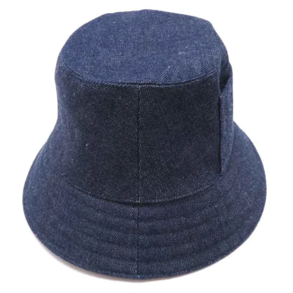 Hermès Vintage Pre-owned Silk hats Blue Dames
