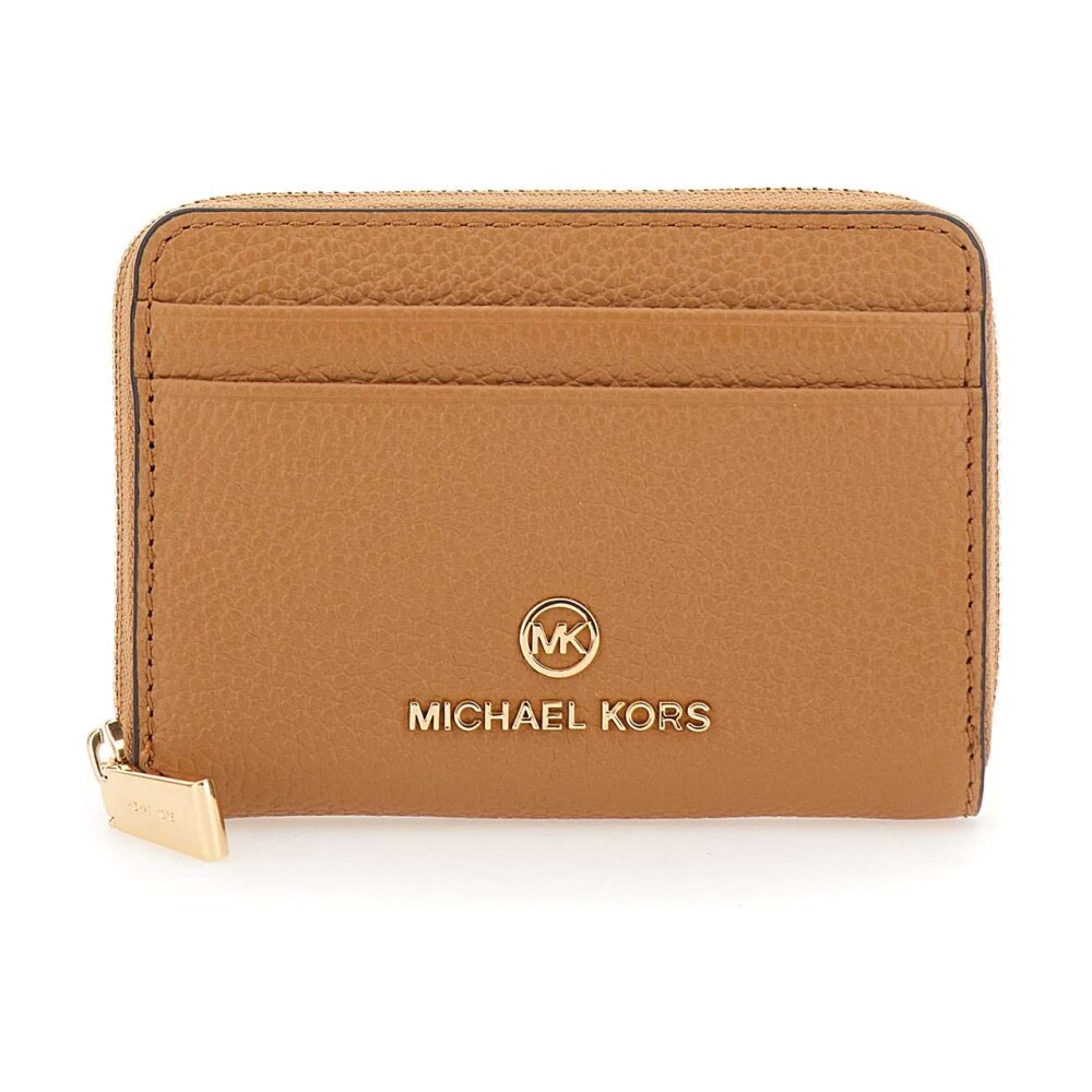 Porte monnaie michael outlet kors marron