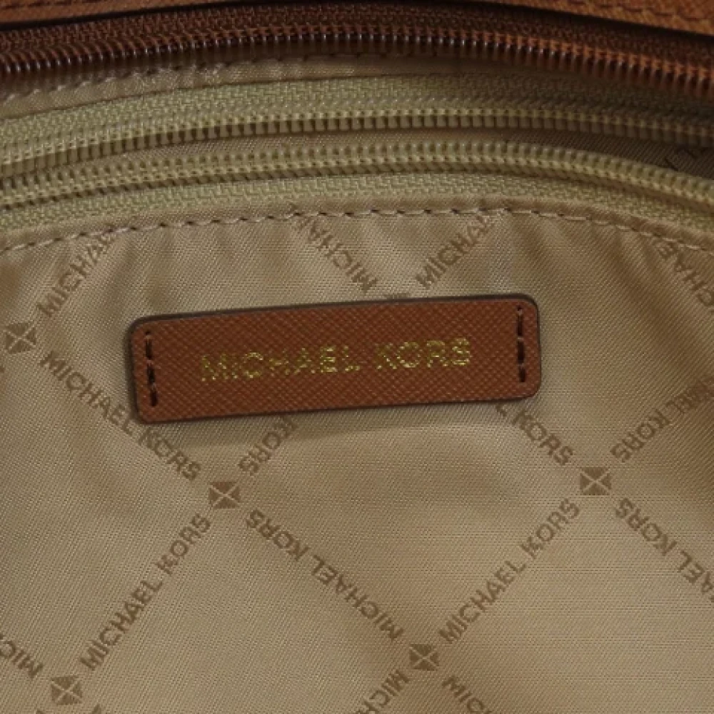 Michael Kors Pre-owned Fabric totes Brown Dames