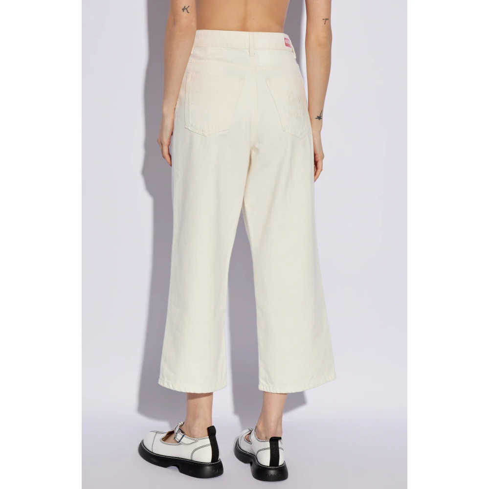 Kenzo Hoge taille jeans White Dames