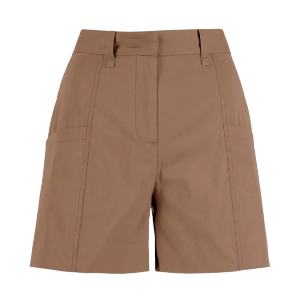 BomBoogie Roze Katoenen Shorts Brown Dames