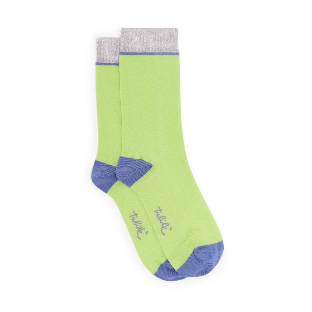 Maliparmi Kleurrijke Sokken Collectie Green Dames