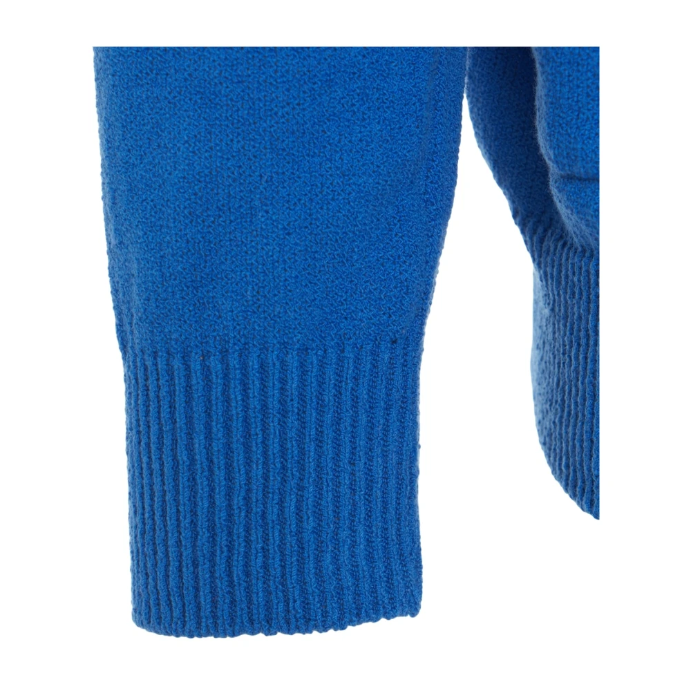 Amaránto Blauwe Gebreide Vest Ss25 Blue Heren