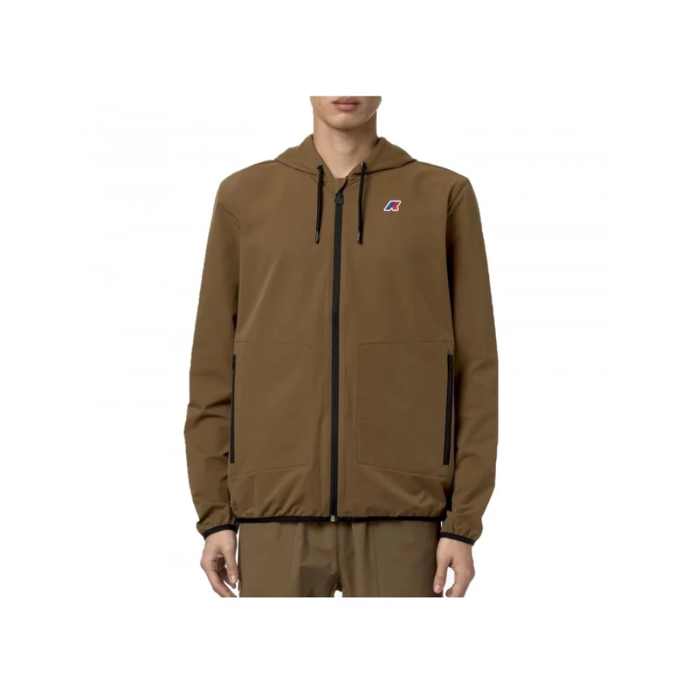 K-way Reis Jourdain Hoodie Brown Heren