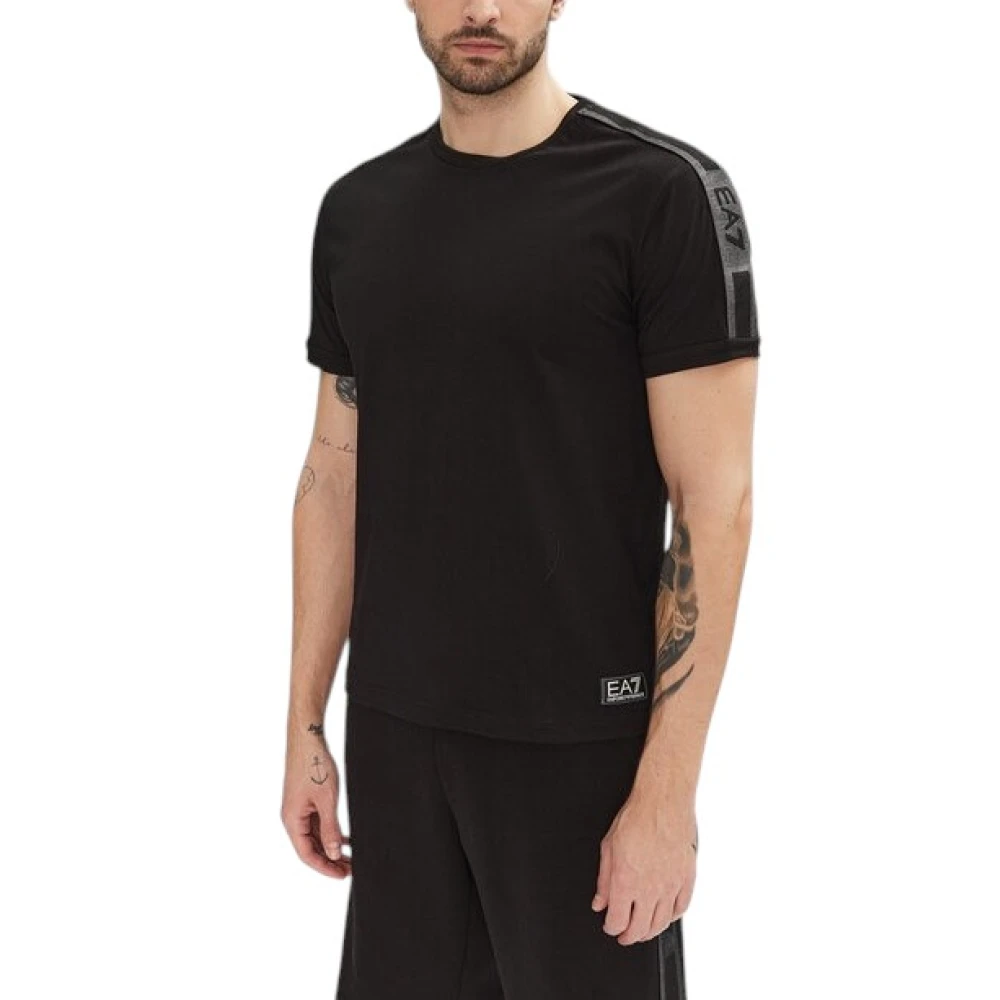 Emporio Armani Men's Black T-Shirts, 2XL, T-Shirt