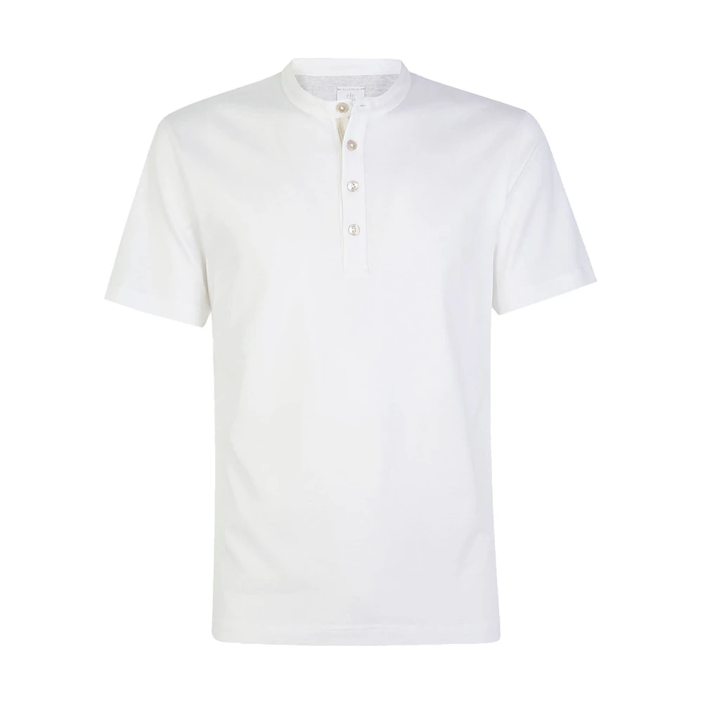 Eleventy Men's White Jersey Cotton Crewneck T-Shirt - T-Shirts - 2XL - Tops